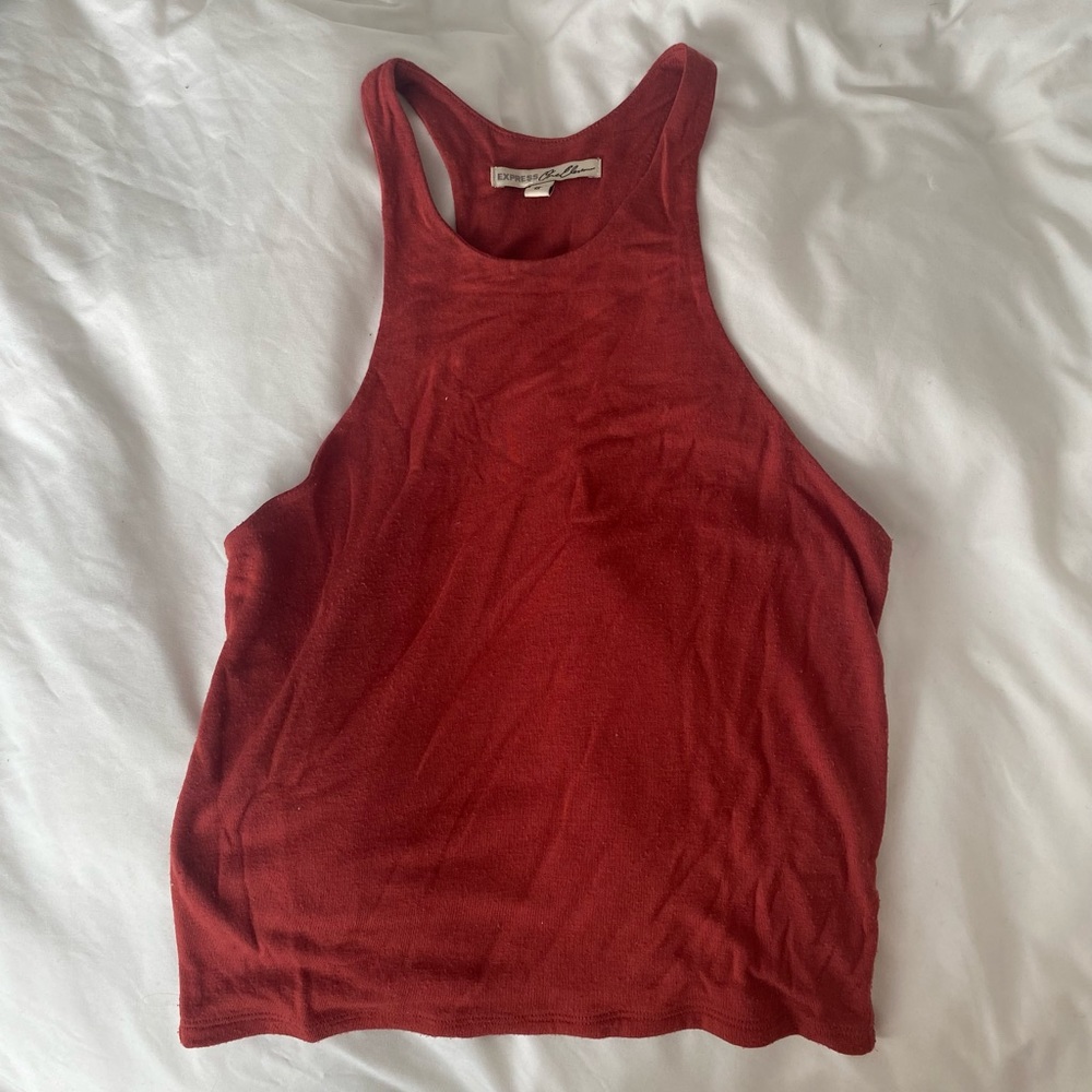 Red Halter Top